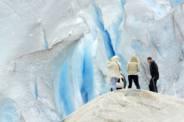 Die Gletscherzunge Nigardsbreen ist ein beeindruckendes Fotomotiv.